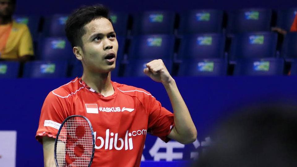 Anthony Ginting salah satu pebulutangkis harapan Indonesia. - INDOSPORT